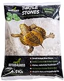 REPTILES PLANET Petit galets de rivière couleurs naturelles pour tortue aquatiques Turtle Stones 4,5 kg